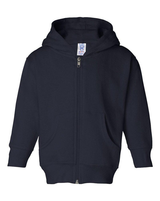 Rabbit Skins 3346 - Toddler Hooded Full-Zip Sweatshirt