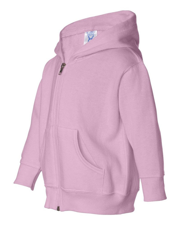 Rabbit Skins 3346 - Toddler Hooded Full-Zip Sweatshirt