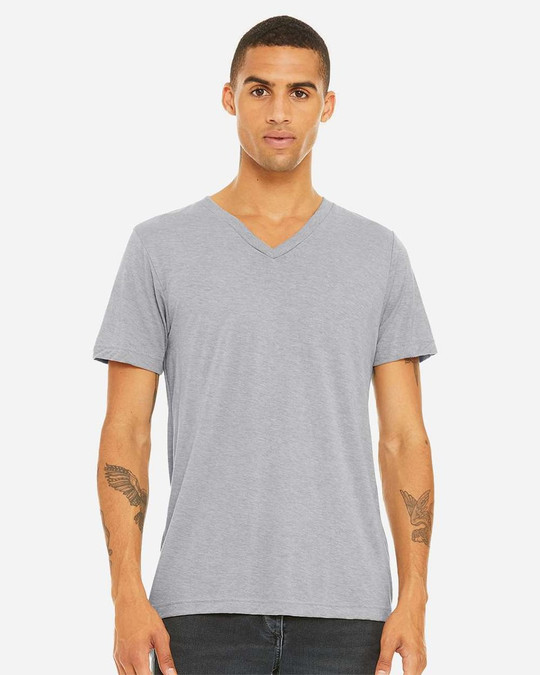 Bella+Canvas 3415 - Unisex Triblend V-Neck T-Shirt