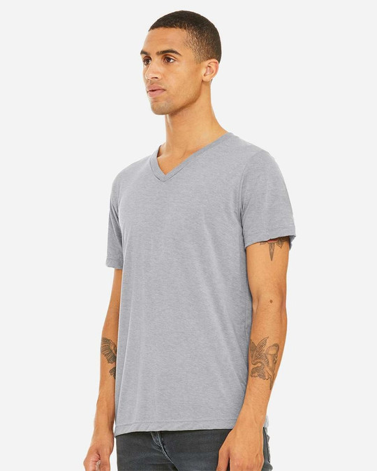 Bella+Canvas 3415 - Unisex Triblend V-Neck T-Shirt