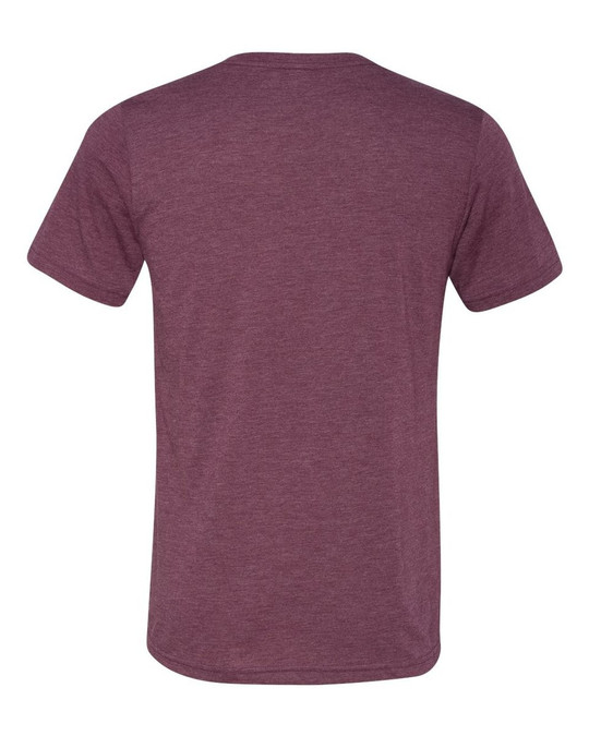 Bella+Canvas 3415 - Remera Unisex Triblend con cuello en V