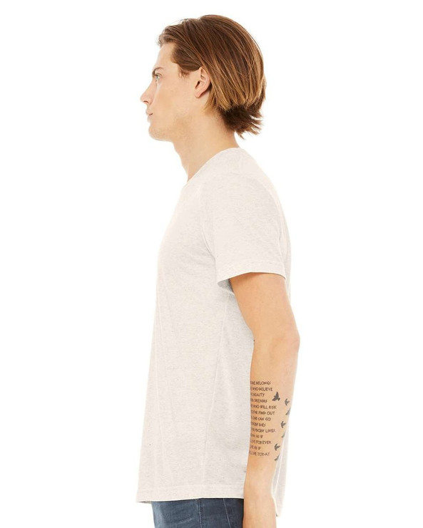 Bella+Canvas 3415 - Remera Unisex Triblend con cuello en V 