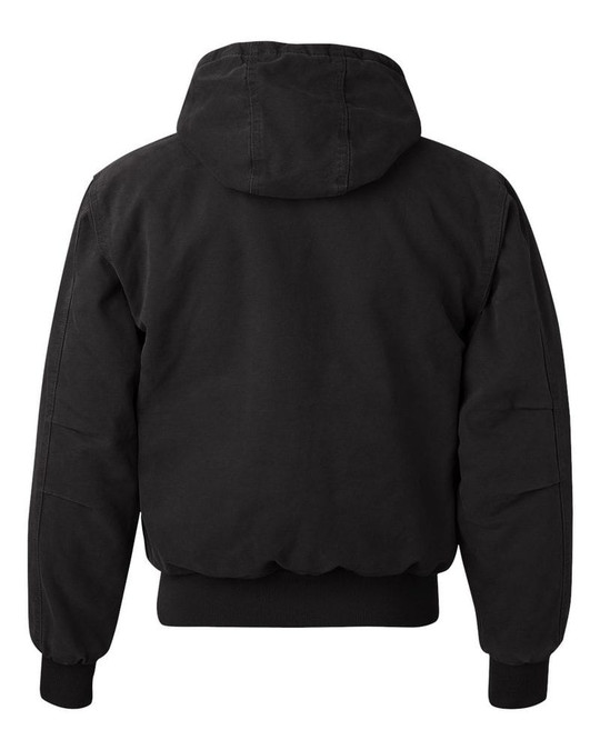 Dri Duck 5020 - Chaqueta con Capucha de Boulder Cloth con Forro de Tricot Acolchado