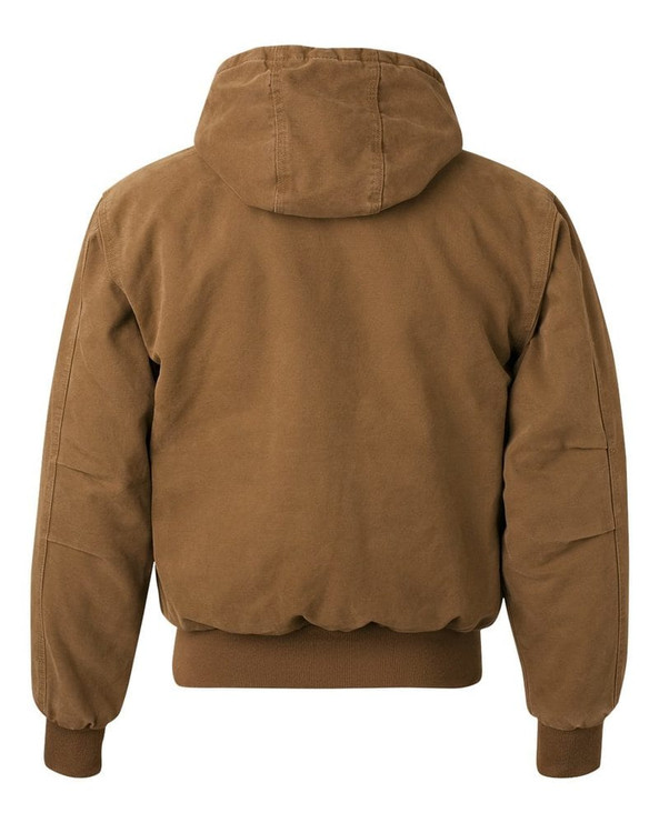 DRI DUCK 5020 - Hooded Boulder Cloth Jacket with Tricot Quilt Lining