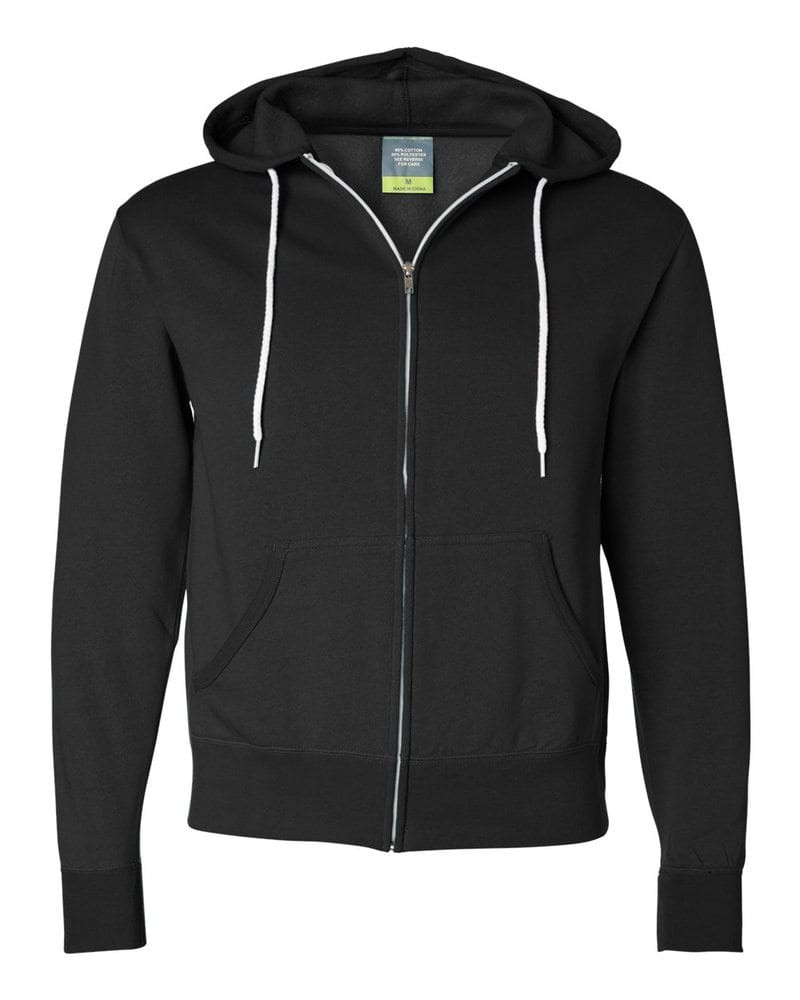 Independent Trading Co. AFX90UNZ - Buzo unisex con capucha y cierre entero