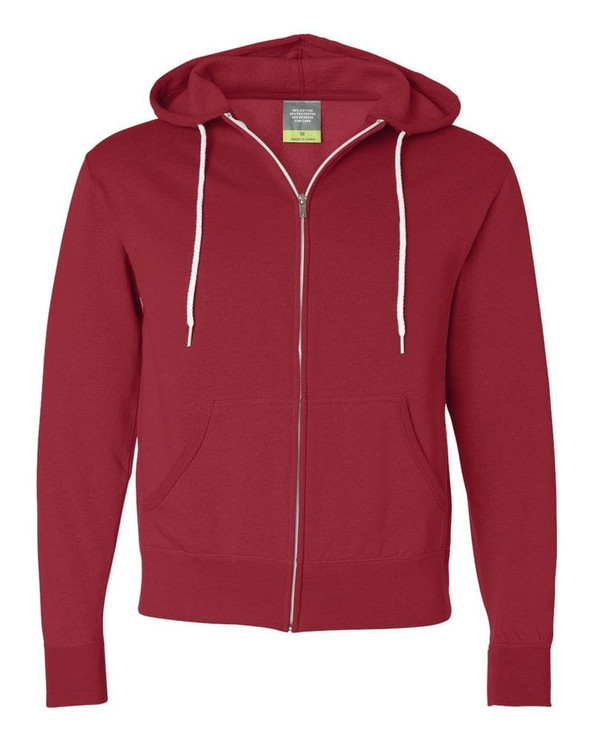 Independent Trading Co. AFX90UNZ - Unisex Full-Zip Hooded Sweatshirt