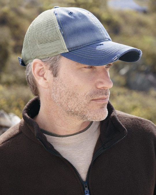 Sportsman 3150 - Gorra de Malla Bounty Dirty-Washed