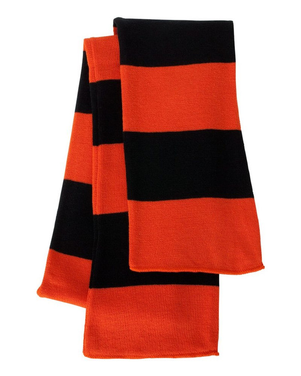 Sportsman SP02 - Rugby Striped Knit Scarf