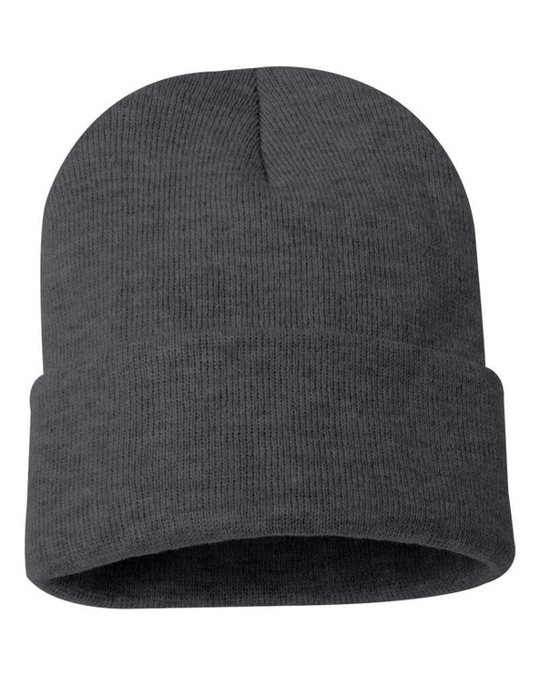 Sportsman SP12 - 12 Inch Solid Knit Beanie