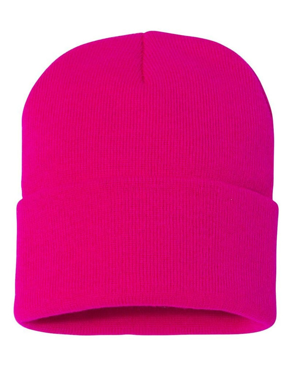 Sportsman SP12 - 12 Inch Solid Knit Beanie