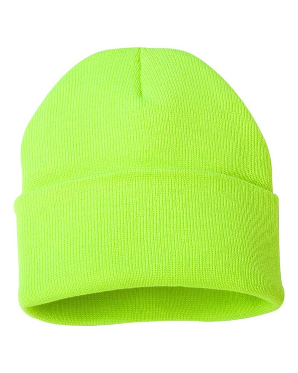 Sportsman SP12 - 12 Inch Solid Knit Beanie