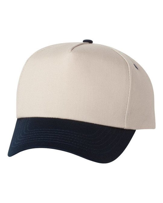 Valucap 8869 - Gorra de Sarga de Cinco Paneles