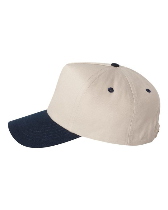 Valucap 8869 - Gorra de Sarga de Cinco Paneles