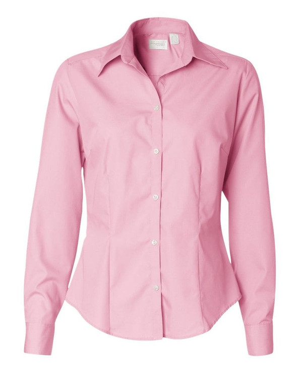 Van Heusen 13V0114 - Camisa de seda de popelina