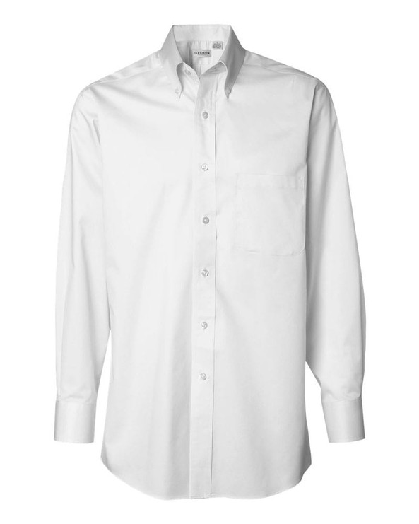 Van Heusen 13V0521 - Camisa de sarga de manga larga