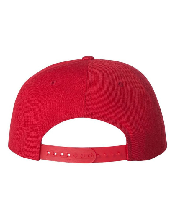 Yupoong 5089M - Five Panel Wool Blend Snapback Cap