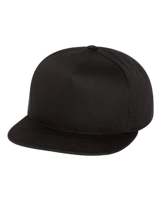 Yupoong 6007 - Gorra de Cinco Paneles con Visera Plana