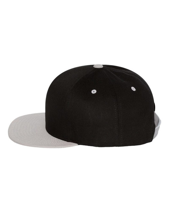 Yupoong 6007 - Gorra de Cinco Paneles con Visera Plana