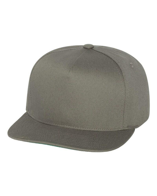 Yupoong 6007 - Gorra de Cinco Paneles con Visera Plana