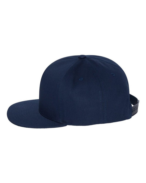Yupoong 6007 - Five-Panel Flat Bill Cap