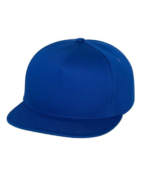Yupoong 6007 - Gorra de Cinco Paneles con Visera Plana