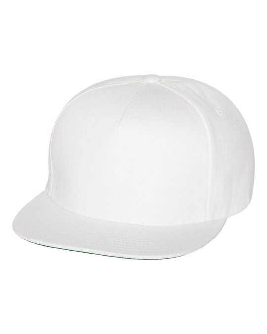 Yupoong 6007 - Five-Panel Flat Bill Cap