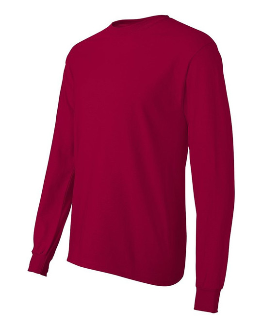 Hanes 5586 - Camiseta de Manga Larga Tagless®