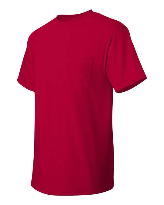 Hanes 5590 - Camiseta con bolsillo