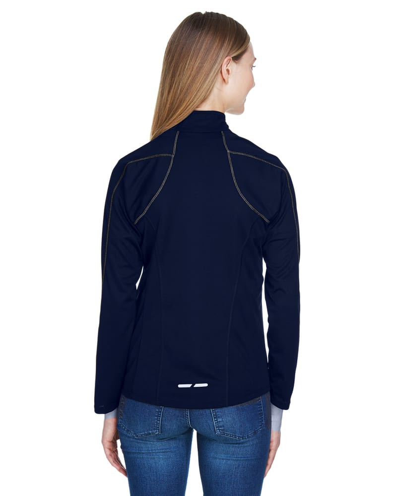 Ash City North End 78187 - Radar Ladies' Half-Zip Performance Long Sleeve Top