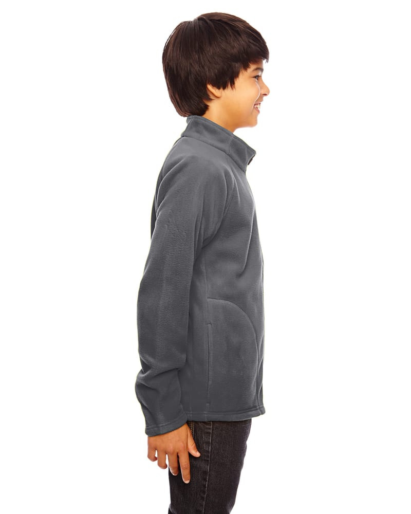 Team 365 TT90Y - Youth Campus Microfleece Jacket