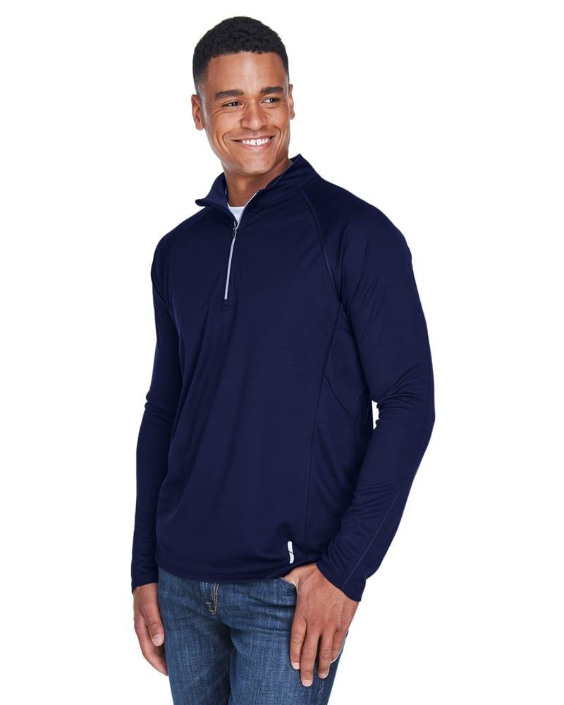 Ash City North End 88187 - Radar Men's Half-Zip Performance Long Sleeve Top