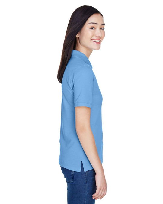 Harriton M265W - Polo Easy Blend pour femmes 5,6 oz.