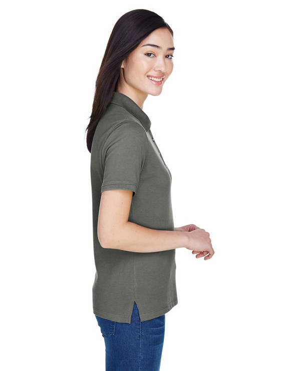 Harriton M265W - Ladies 5.6 oz. Easy Blend Polo