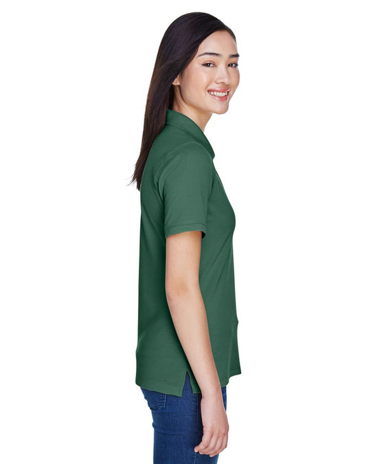 Harriton M265W - Polo Easy Blend pour femmes 5,6 oz.