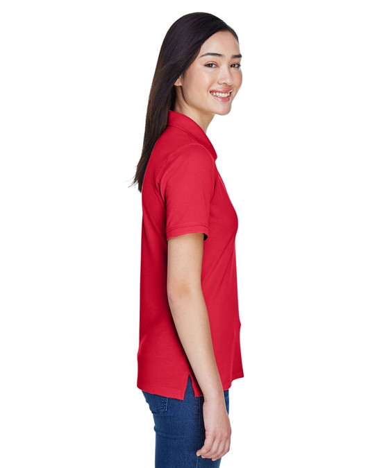 Harriton M265W - Polo Easy Blend pour femmes 5,6 oz.