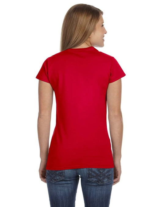 Gildan G640L - T-shirt ajusté pour jeunes femmes Softstyle® 4,5 oz.