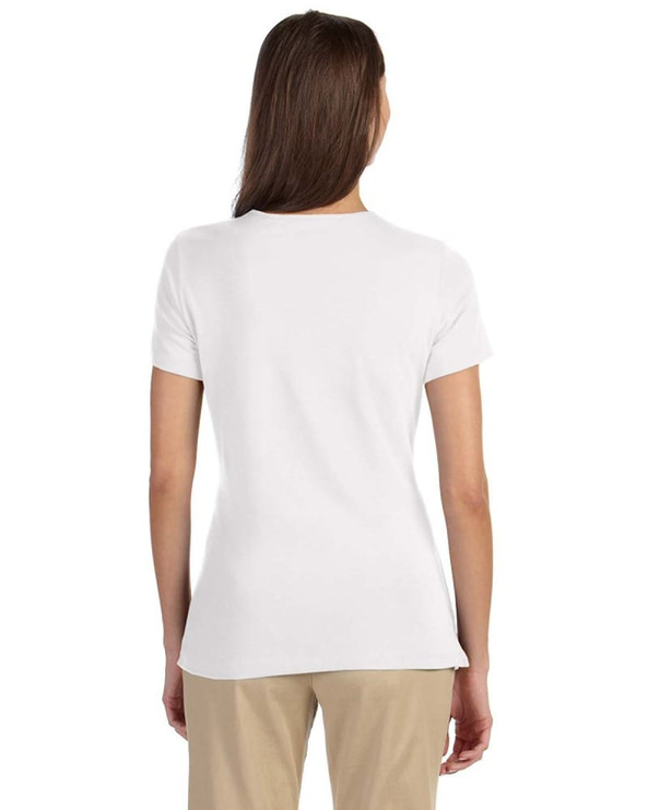 Devon & Jones DP182W - Perfect Fit Ladies Shell T-Shirt