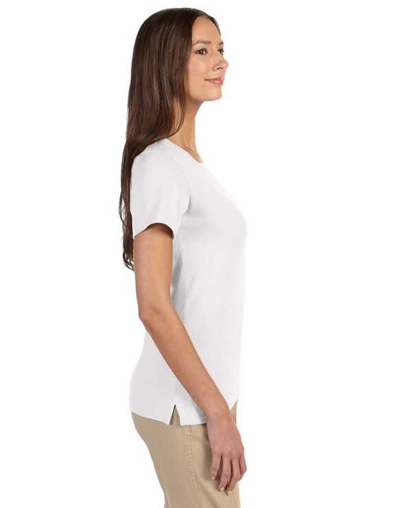 Devon & Jones DP182W - Perfect Fit Ladies Shell T-Shirt