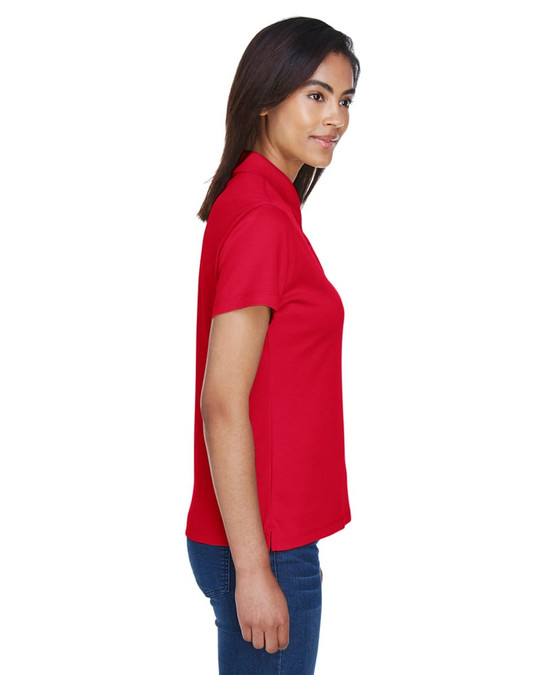 Devon & Jones DG200W - Pima-Tech Polo Piqué para Dama Jet