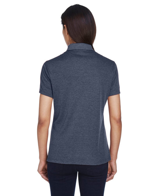 Devon & Jones DG210W - Pima-Tech Ladies Jet Pique Heather Polo