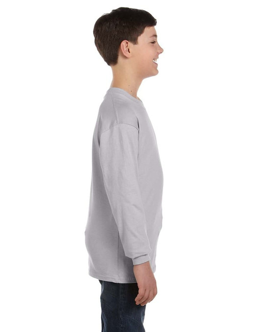 Gildan G540B - T-shirt à manches longues pour jeunes en coton épais 5,3 oz.