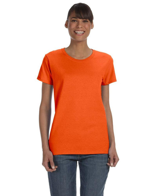 Gildan G500L - T-shirt ajusté pour femme en coton épais 5,3 oz.