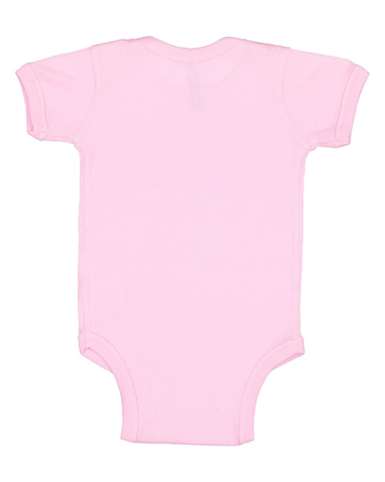 Rabbit Skins 4400 - Infant 5 oz. Baby Rib Lap Shoulder Bodysuit
