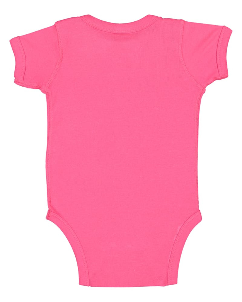 Rabbit Skins 4400 - Infant 5 oz. Baby Rib Lap Shoulder Bodysuit