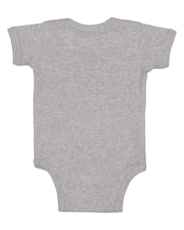 Rabbit Skins 4400 - Infant 5 oz. Baby Rib Lap Shoulder Bodysuit