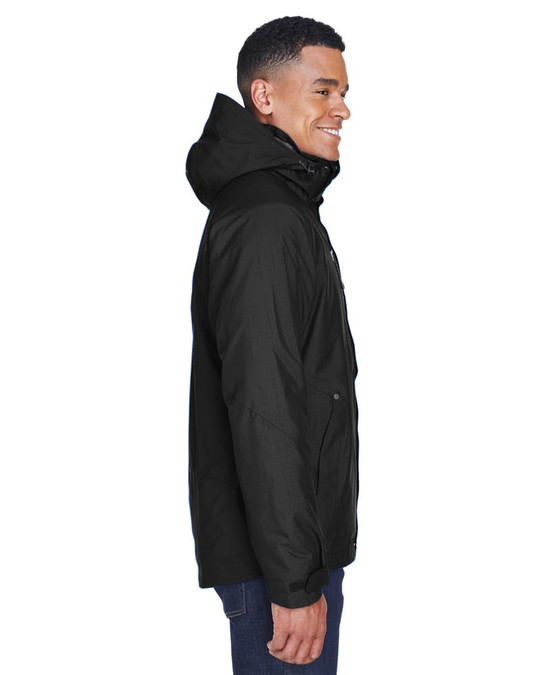 Ash City North End 88178 - Caprice Manteau 3 En 1 Pour Homme Avec Manteau Intérieur À Extérieur Doux