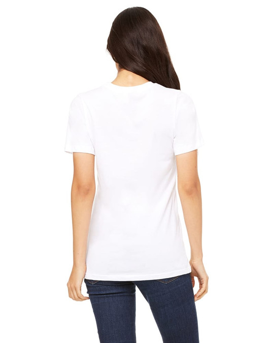 Bella+Canvas B6400 - T-shirt à manches courtes en jersey décontracté pour Missy