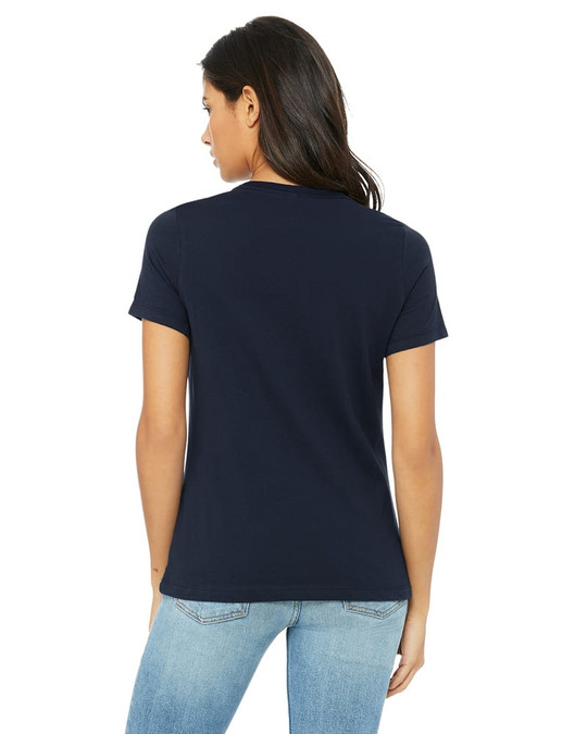 Bella+Canvas B6400 - T-shirt à manches courtes en jersey décontracté pour Missy