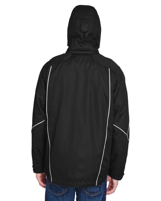 North End 88196 - CHAQUETA 3 EN 1 PARA HOMBRE ANGLE CON FORRO DE FORRO POLAR UNIDO
