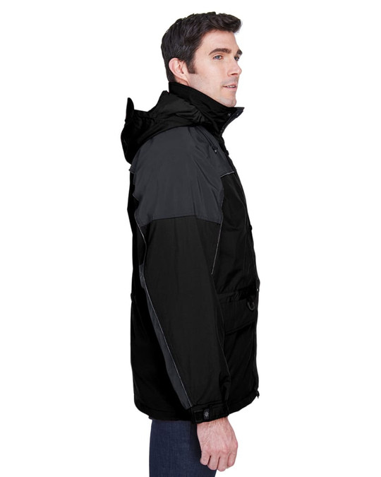 Ash City North End 88006 - Parka 3 En 1 Deux Tons Pour Homme